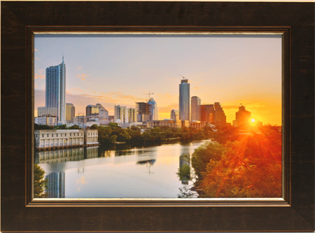 Austin Sunrise by artist Derris Lanier